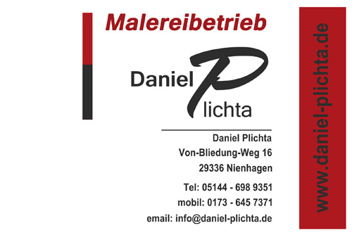 Malereibetrieb Daniel Plichta